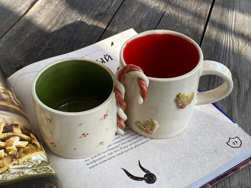 Зимняя кружка фото 9