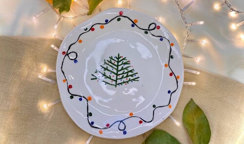 Тарелка с росписью (5+) фото 15