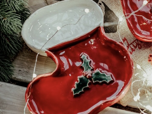 Новогодняя тарелка (5+) фото 4