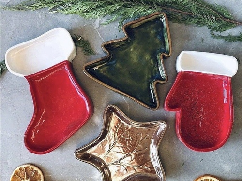 Новогодняя тарелка (5+) фото 6