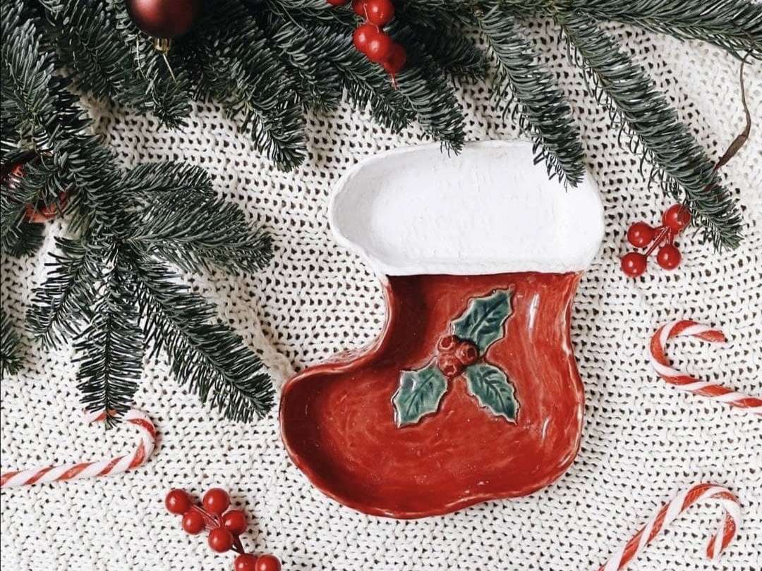 Новогодняя тарелка (5+) фото 8