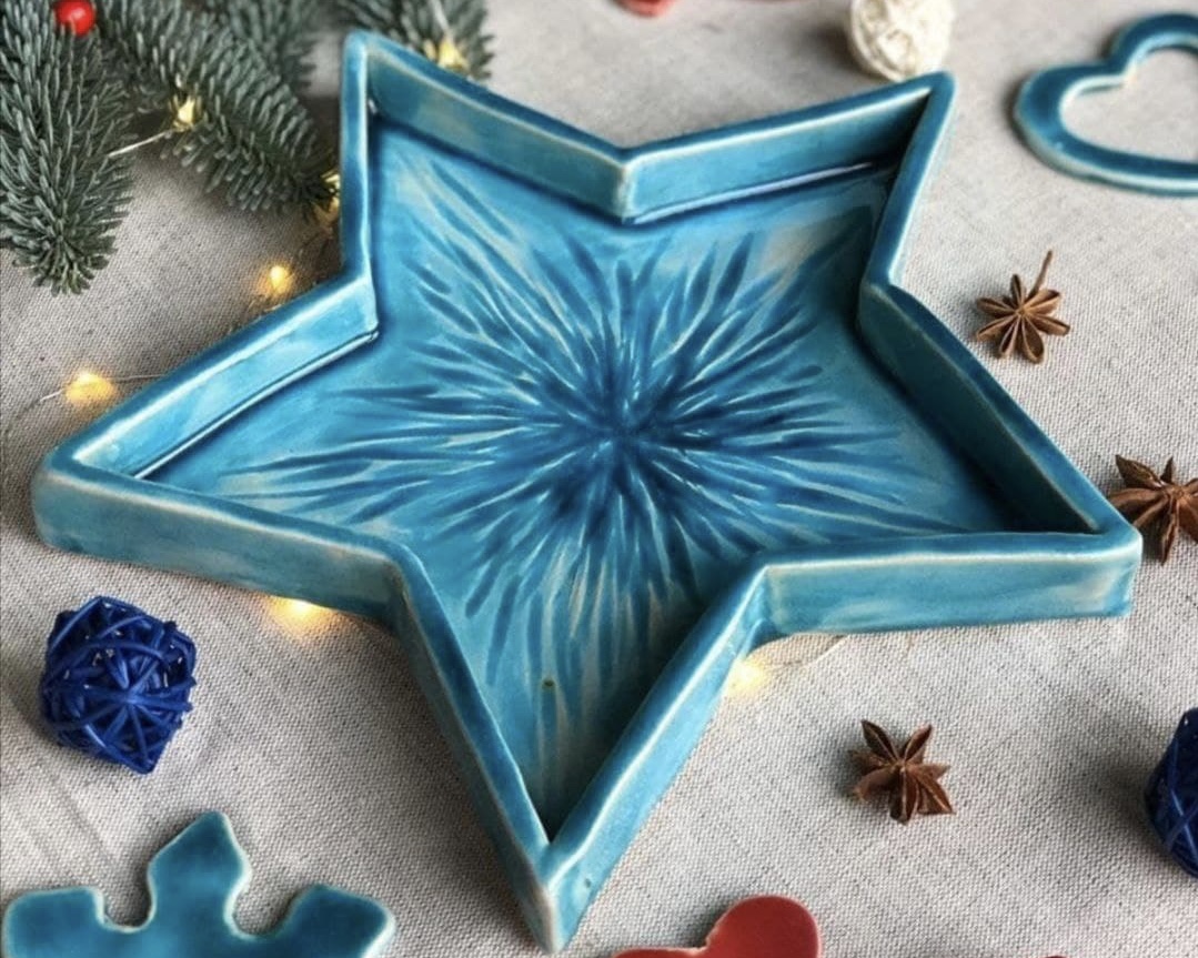 Новогодняя тарелка (5+) фото 10