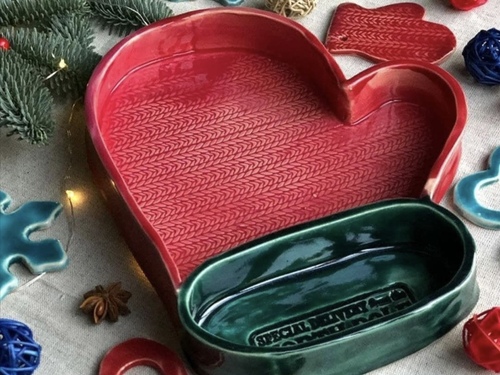 Новогодняя тарелка (5+) фото 11