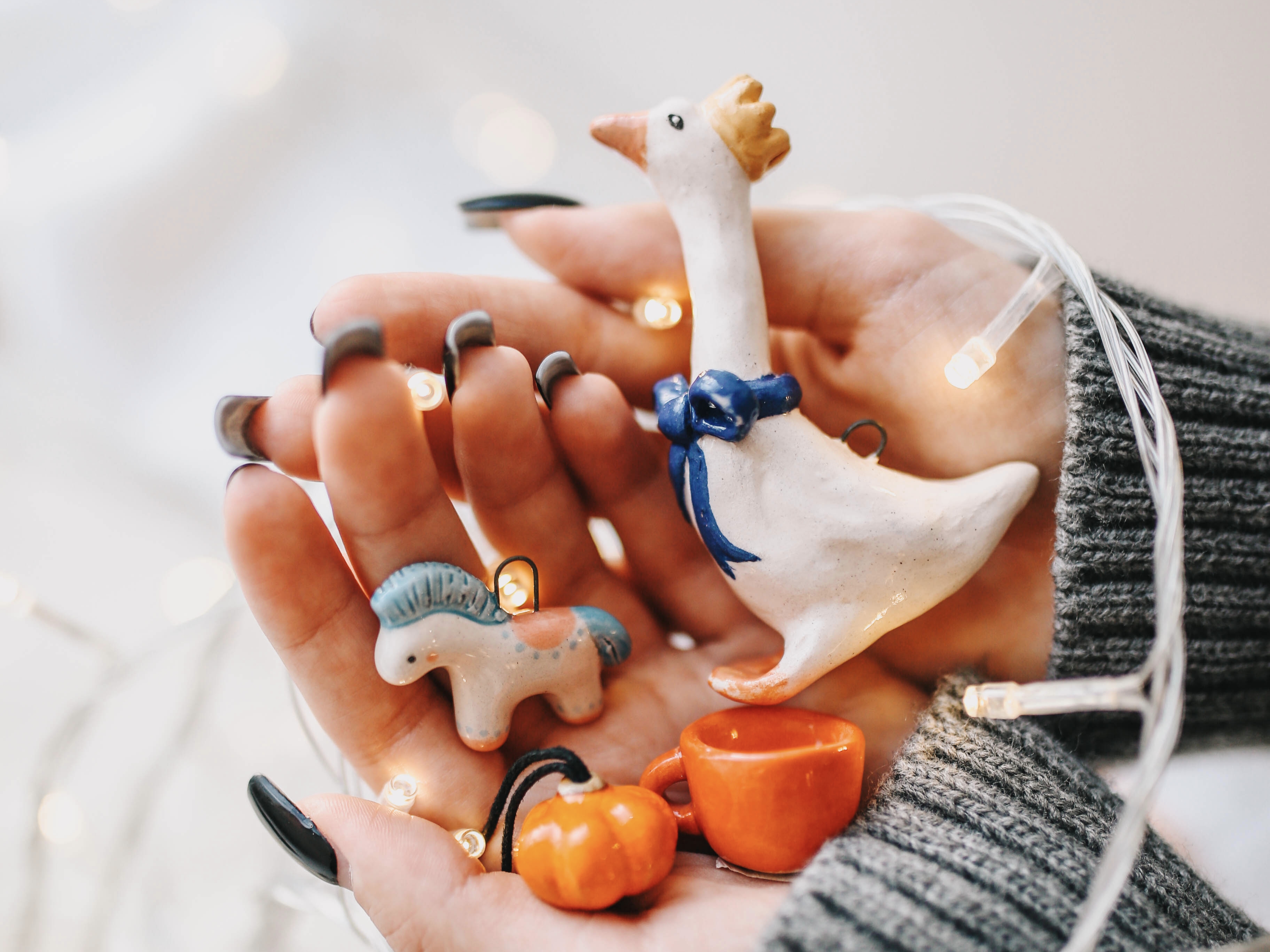 Авторская новогодняя фигурка (5+) фото 5