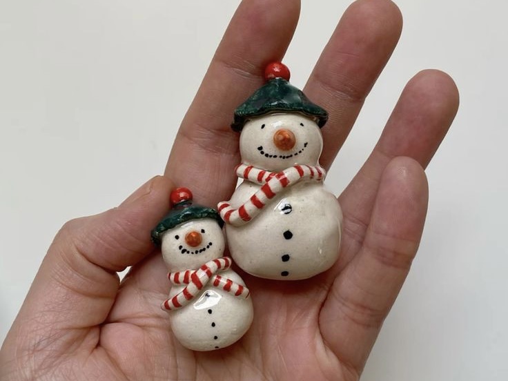 Авторская новогодняя фигурка (5+) фото 9